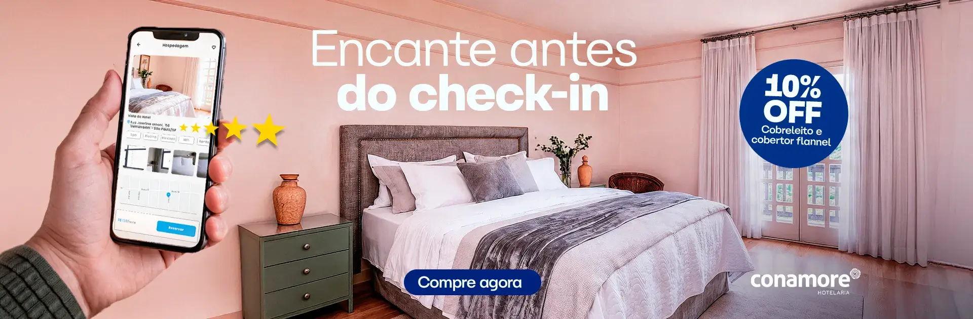 Encante antes do check-in - Julho